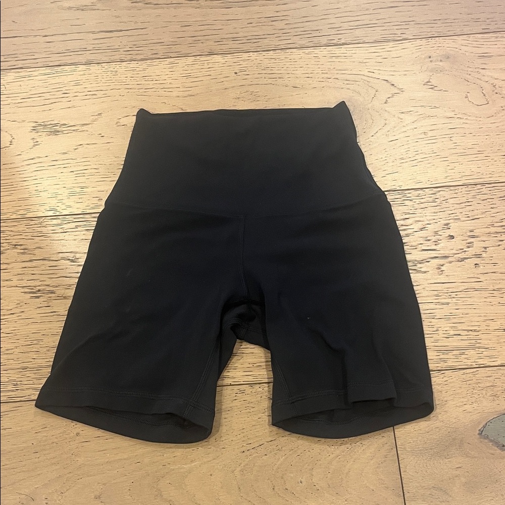 lululemon athletica Black Bike Shorts